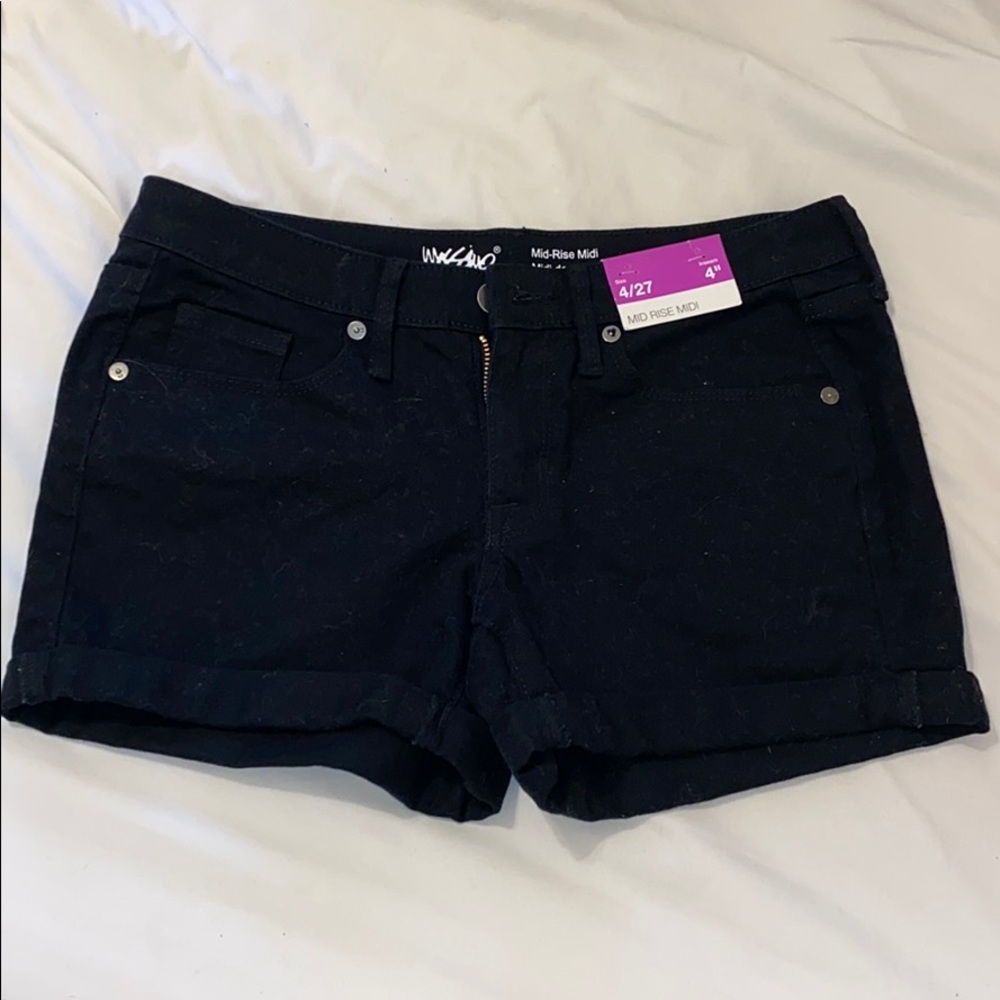 Black shorts